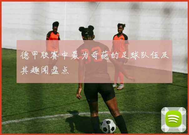 德甲联赛中最为奇葩的足球队伍及其趣闻盘点