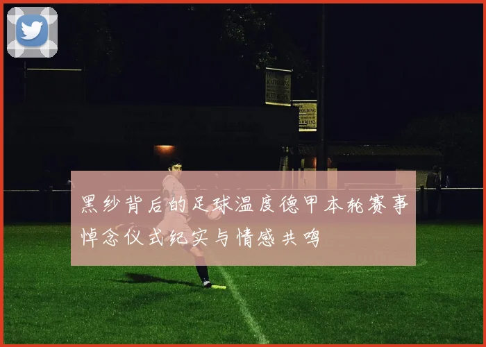 黑纱背后的足球温度德甲本轮赛事悼念仪式纪实与情感共鸣
